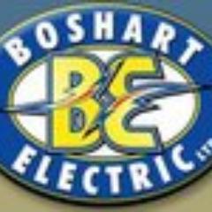 Boshart is a Residential-Commercial-industrial Electrical Contractor.  We also have Mechanical and H vac Divisions, as-well as a great team of Appliance Techs