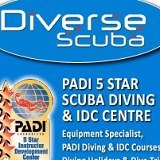 DiverseScuba's profile picture. Diverse Scuba are one of the leading 5 STAR PADI IDC dive centres in the UK providing scuba diving courses and services in the Essex & London area.