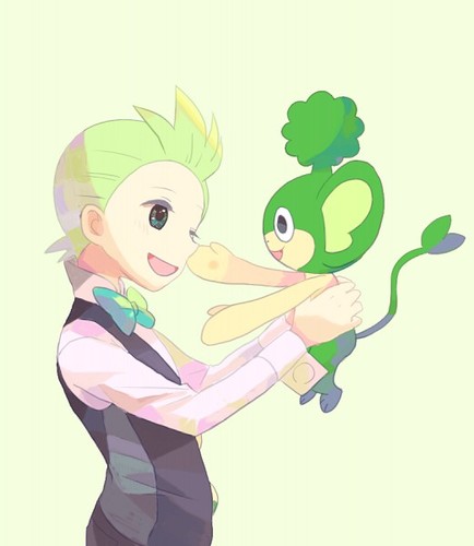 A class Pokémon,  fishing, metro and film connoisseur! One of the Striaton City Gym Leaders specialising in Grass Types! A pleasure to meet you!