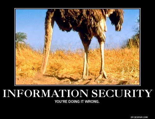 I'm here to remind infosec why we're here.  People have no idea what they're doing.