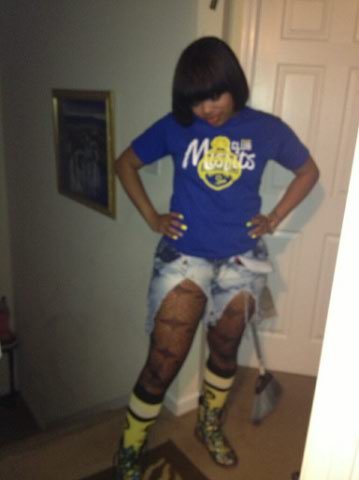 jus living my life one day at a time an love n me an my bby gurl