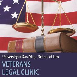 The University of San Diego Veterans Legal Clinic is here to serve you!  
Contact us at veteransclinic@sandiego.edu or 619.260.7470