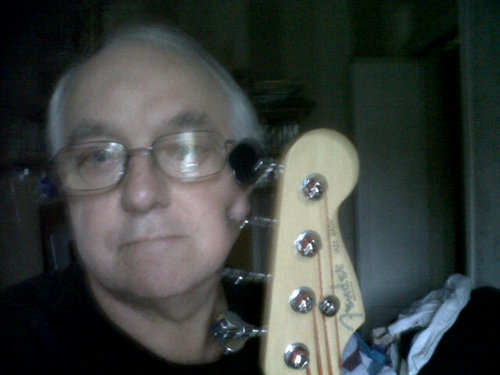 bass player.mad about music of all types.moved to sussex after joining cbs recording band the kult in 1969. I was born in bow e3. Lived Harold hill romford