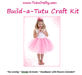 Build a tutu. Create a Memory. Tutu Craft Kits for every occasion. Birthdays, Holidays, Fundraisers, baby showers & More!