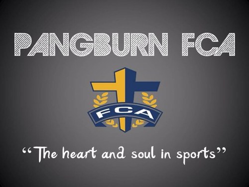 This is where we should say something about our club, but we're giving up our spotlight for Christ's sake. Let's talk about Jesus!