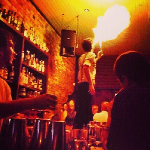 Bartender, photographer, hooligan.