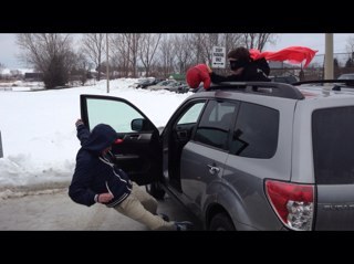 I tend to stop the odd drunk driver, usually with a suckerbomb #ftb