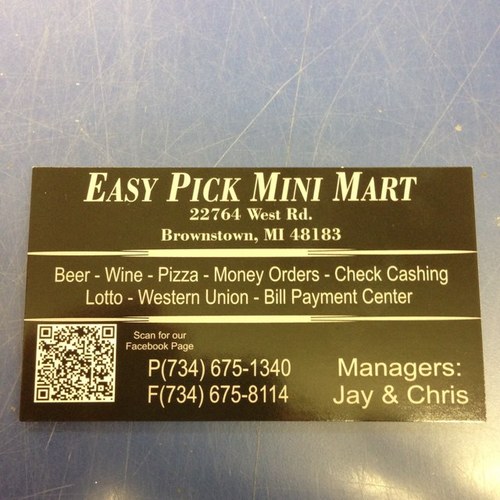 Easy_Pick's profile picture. We have a large selection of beers, if we don't have it, we will get it! We also have a great wine selection and superb pizza. We now have Liquor!!!!