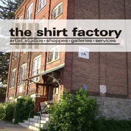 ShirtFactoryGF's profile picture. From 1902-1996 our building was a working Shirt Factory employing hundreds of people. Today you'll find small indie shops, artists, and lots of friendly faces!