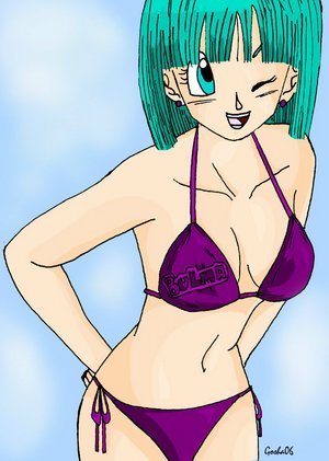 ola soy bulma mujer de vegeta y madre de trunks y bra  :) @dragonballVyG. @thebestrusher14. @tusescritoras. @lourdes_pulsera.