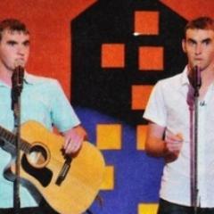 Comedians.
Identical Twin Musical Comedy Duo from Canberra, ACT.
Basic instrumental skills mixed with dick jokes.