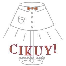 We sell good stuff with friendly price in our garage sale and mini bazar..location Bandung, Indonesia ❤