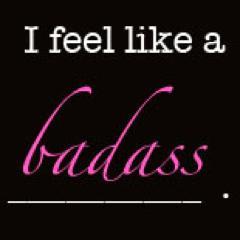 FeelLikeABadass's profile picture. Whatever you do, don't give up.