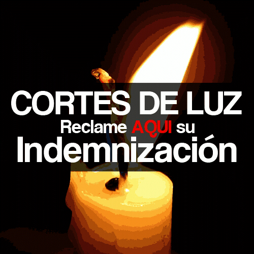 Si tuviste cortes de luz podes cotizar tu indemnización en tel móvil 1165008744