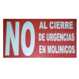 Plataforma contra el cierre de urgencias de Molinicos Esperamos vuestras sugerencias en twitter o en  noalcierreurgenciasdemolinicos@gmail.com