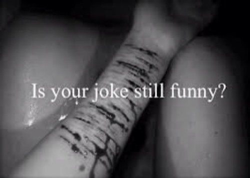 cutting wrists bloodredwrists twitter