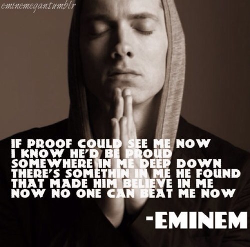 Quit worrying about what they do and DO SHADY! Tweeting lyrics/quotes/pictures of the King of Rap.