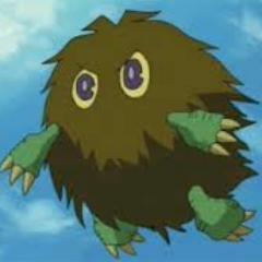 JustKuriboh's profile picture. I'm Kuriboh, a friendly Duel Monster! But Winged Kuriboh's the /cooler/ one. *pouts* Feel free to love me.