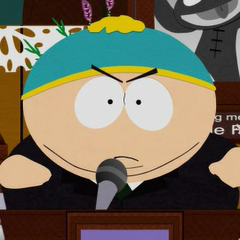 I'm Eric. I like Cheesy Poofs! I hate that stupid jew Kyle! Don't call me fat; I'm big boned! If you don't like it, then you can SUCK MY BALLS!