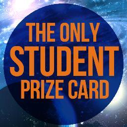 The only student prize card. Win prizes to party...completely free!!! Drinks on us!!!