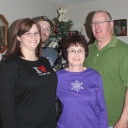 Buying and selling goods as a family.