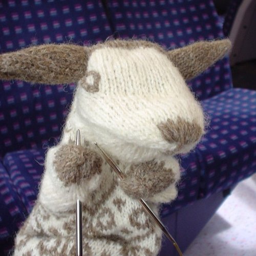 whereswoolly's profile picture. Knitter, Spinner, Dyer (mainy natural). @whereswoolly@mastodon.world