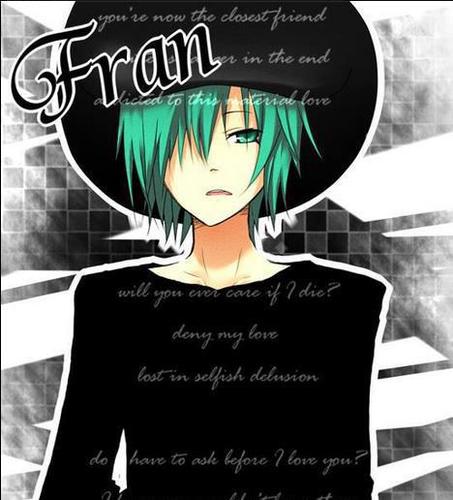 ฟราน #วาเรีย# 
I'm not afraid of anything anymore. ว่างๆก็มาฟลอแล้วมาคุยกับผมได้นะฮะ ^_^
