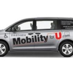 Mobility for u rents wheelchair accessible lowered flood minivans and other mobility equipment in the st. Louis Area. To inquire about rates call (314) 873-6812