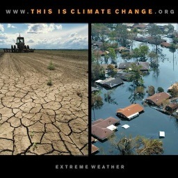 TICC places photographs and other visual aids in public locations to show that climate change is real and is currently impacting the United States.