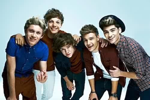 I'm a teenage girl who spends her life in front of the internet fangirling over 5 cute boys known as 1D!