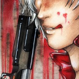 Dante. I'm a Devil hunting trickster, with love for pizza, sundaes, affections for red leather, and probably the most kick ass guy you'll ever meet.