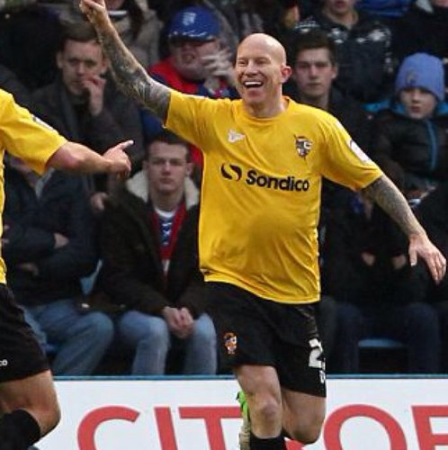 Ex-premier league striker currently playing for Port Vale in the npower League Two #PVFC