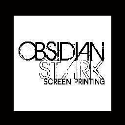 ObsidianStarkSP's profile picture. Inspired by & supporting the ideas you present, we are a screen printing & graphics company totally dedicated to help realize those ideas through art & apparel.