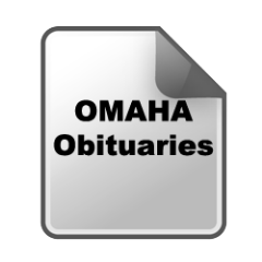 Omaha, Nebraska Obits! Small team (2) trying to share Omaha death notices on Twitter. Visit #OmahaObits Channel on @NDN_Networks today!