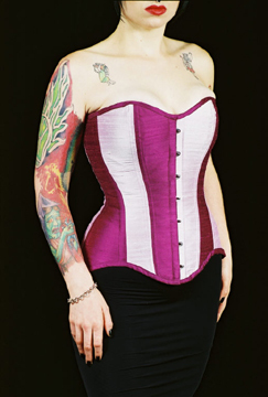 Beautifully handcrafted custom and stock size corsets for women and men.