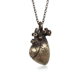 Bronze Jewelry: Skulls, Hearts, Pigs, Animals, Pets, Crosses