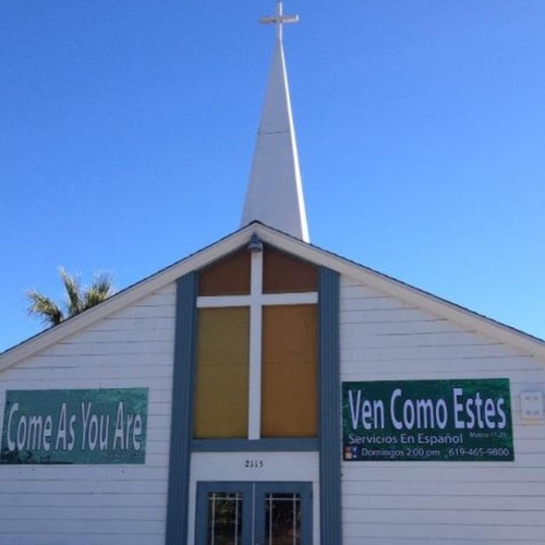 ENGLISH services: Sundays @ 10am, Wednesdays @ 7pm. SPANISH services: Sundays @ 2pm. 
2115 Lemon Grove Ave.