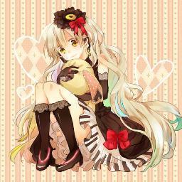 [V-RP] @Otakuanimerp ♥ Mayu is intended to be a Yandere Influenced Vocaloid ♥ The rabbit she is holding is named Usano Mimi ♥ (˘▼˘)ง Yoroshiku Minna~ ••