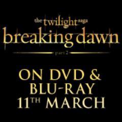 The official Twilight Saga: Breaking Dawn - Part 2 Twitter feed for the UK. Available to own now on DVD & Blu-ray!