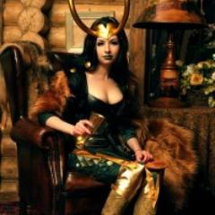 I'm Lady Loki, Goddess of Mischief. I live in Asgard with my sister @LadyThorAsgard. My best friend @Stolen_Relic_ #Taken by my love @Lokiiilaufeyson