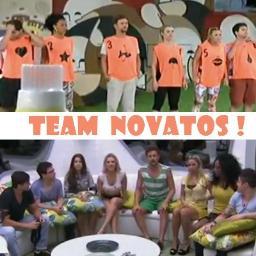 #TeamNovatos , unidos pelos novatos do BBB13
