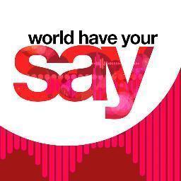 BBC international discussion programme. Listen & take part at 1600GMT, Mon to Fri, on @bbcworldservice radio