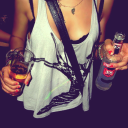 I just like getting blacked out and having a good time. #DrunkGirlProbz #Liquor