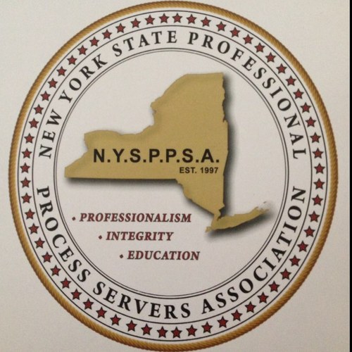 New York State Prossional Process Servers Association.  Our Association represents Professionalism. Integrity. Education.
http://t.co/e79VmZUP