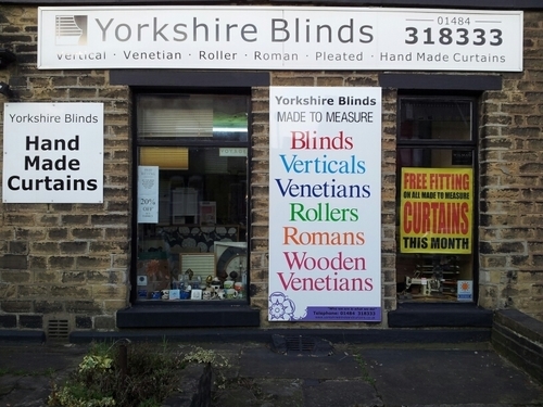 Yorkshire Blinds & Curtains Ltd Tel: 01484 318333