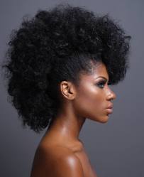 i love natural hair, i want to know more about taking care of it so i follow people who know all about it :)