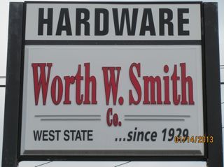 Worth W. Smith Company is a family owned and operated hardware and industrial supply store that has been in business since 1929.