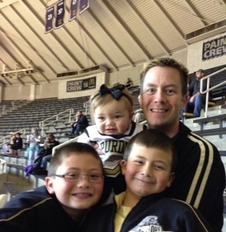 A die hard Purdue fan that likes Butler too, working as Production Manager at Ford Meter Box.