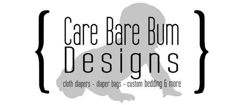 Care Bare Bum Designs offers more then just cloth diapers! We do bedding, diaper bags and so much more!