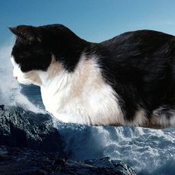 All aboard! These kittyboats are ready to sail the seven seas. Submit pics of your cats boating!